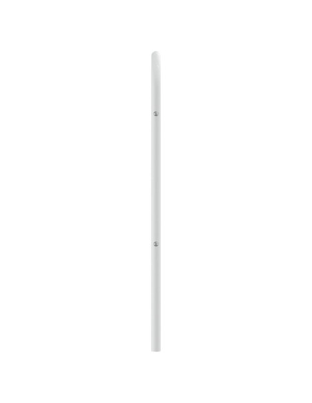 Testiera in Metallo Bianco 135 cm