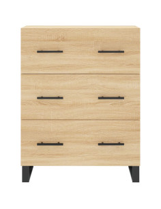 Credenza Rovere Sonoma 69,5x34x180 cm in Legno Multistrato 2