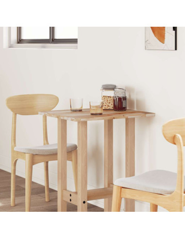 Piano Tavolo Rettangolare 100x50x2cm Legno Massello di Acacia