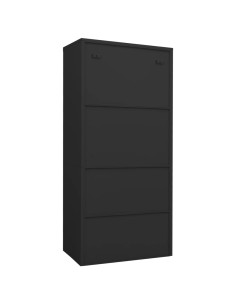 Armadio Antracite 80x50x180 cm in Acciaio