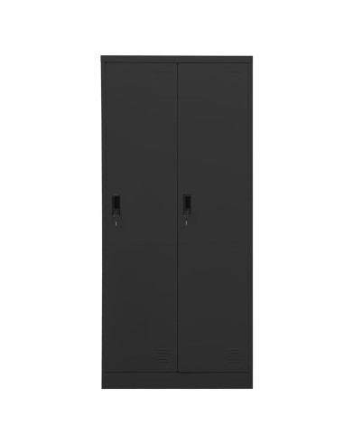 Armadio Antracite 80x50x180 cm in Acciaio