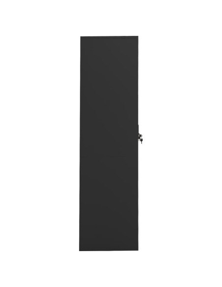 Armadio Antracite 80x50x180 cm in Acciaio
