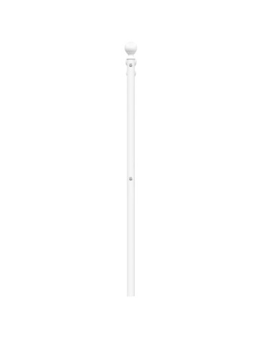 Testiera di Ricambio in Metallo Bianco 135 cm