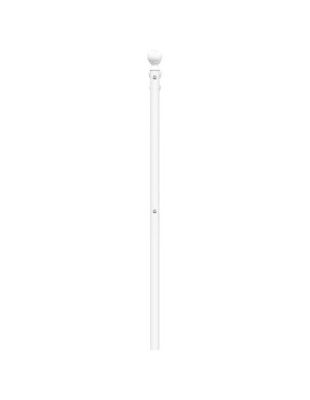 Testiera in Metallo Bianco 135 cm