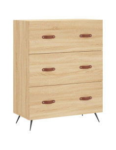 Credenza Rovere Sonoma 69,5x34x180 cm in Legno Multistrato 2