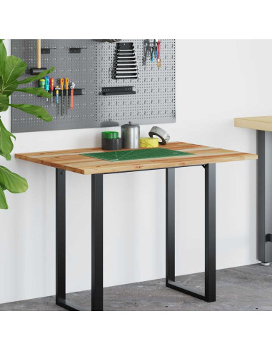 Piano Scrivania a Olio 100x50x2cm Legno Massello Acacia