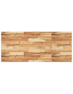 Piano Scrivania a Olio 120x60x2cm Legno Massello Acacia