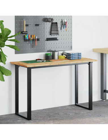 Piano Scrivania a Olio 120x60x2cm Legno Massello Acacia