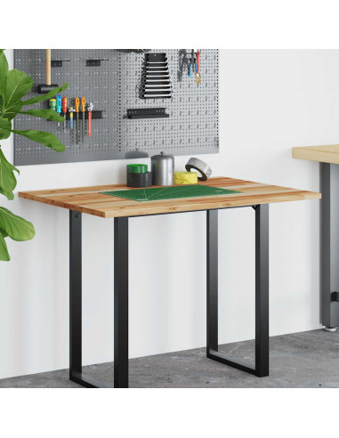 Piano Scrivania a Olio 100x50x2cm Legno Massello Acacia