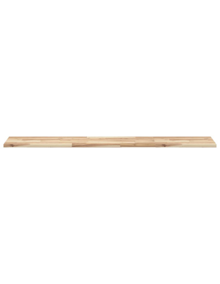 Mensole da Parete 2 pz 120x30x2 cm Legno Acacia Non Trattato