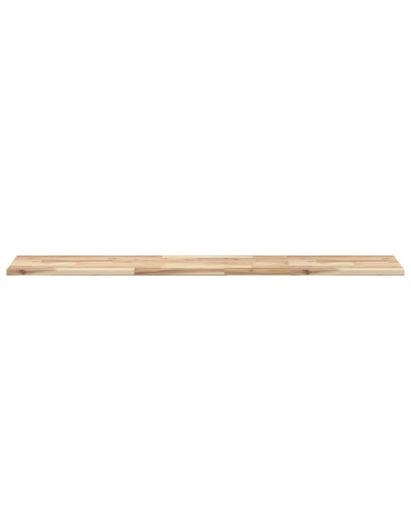 Mensole da Parete 4 pz 120x30x2 cm Legno Acacia Non Trattato
