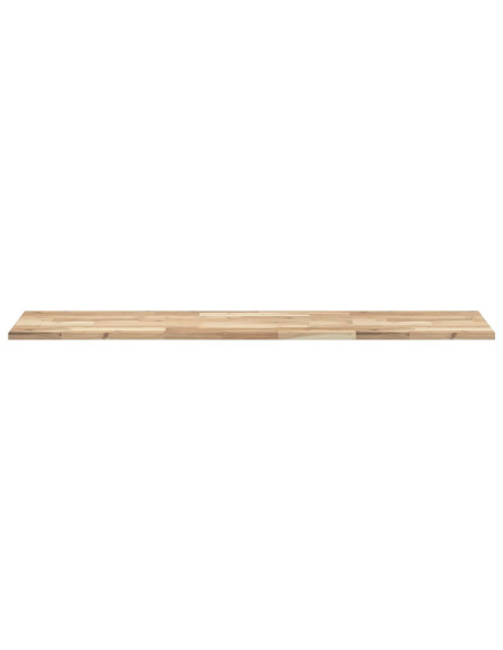 Mensole da Parete 2 pz 160x40x2 cm Legno Acacia Non Trattato
