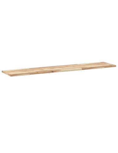 Mensole da Parete 4 pz 160x30x2 cm Legno Acacia Non Trattato