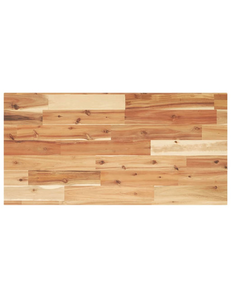 Ripiano a Parete 60x40x2 cm Legno Massello Acacia Rifinito Olio