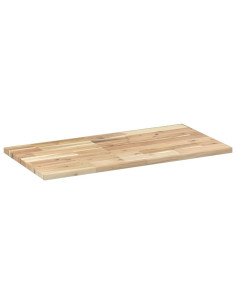 Mensole da Parete 3 pz 60x40x2 cm Legno Acacia Non Trattato 2