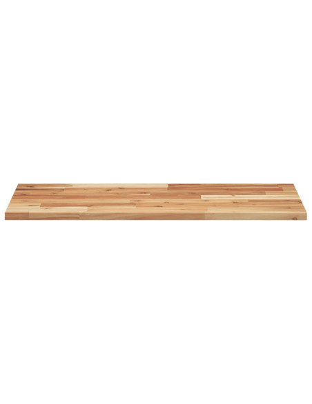 Ripiano a Parete 100x40x2cm Legno Massello Acacia Rifinito Olio