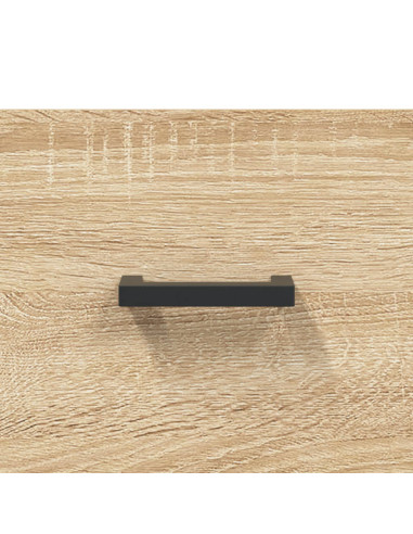 Credenza Rovere Sonoma 34,5x34x180 cm in Legno Multistrato
