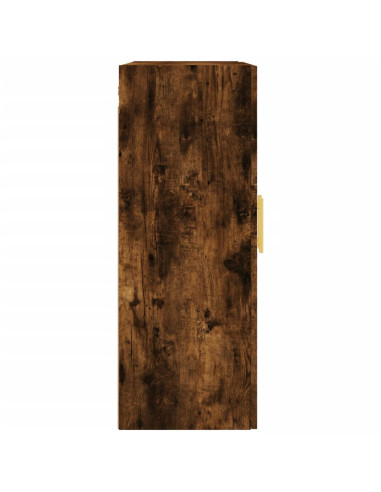 Mobili a Parete 2 pz Rovere Fumo 69,5x34x90 cm
