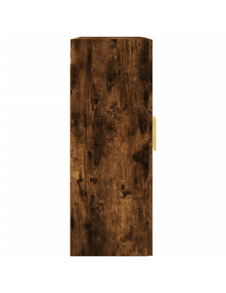 Mobili a Parete 2 pz Rovere Fumo 69,5x34x90 cm