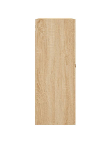 Mobili a Parete 2 pz Rovere Sonoma 69,5x34x90 cm