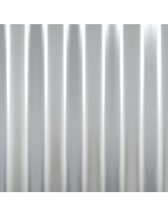 Pannelli Tetto 12pz Acciaio Verniciato Polvere Argento 60x36 cm