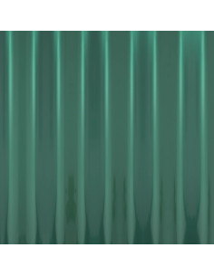 Pannelli Tetto 12pz Acciaio Verniciato a Polvere Verde 80x36 cm