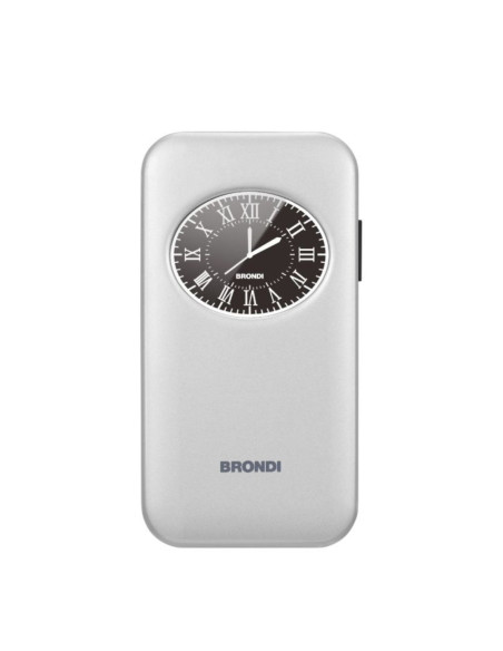 CELLULARE BRONDI WINDOW 2 DUOS SILVER METAL ITALIA