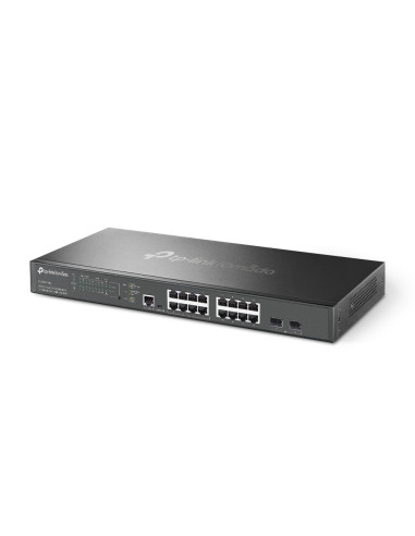 TP-Link Omada SG3218XP-M2 switch di rete Gestito L2+ 2.5G Ethernet (100/1000/2500) Supporto Power over Ethernet (PoE) 1U Nero