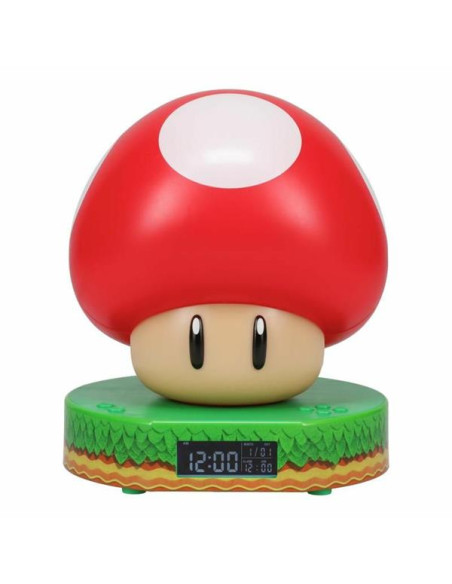 SUPER MUSHROOM DIGITAL ALARM CLOCK