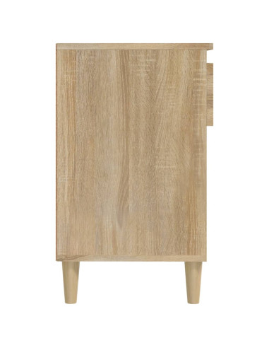 Scarpiera Rovere Sonoma 102x36x60 cm in Legno Multistrato