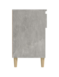 Scarpiera Grigio Cemento 102x36x60 cm in Legno Multistrato 2