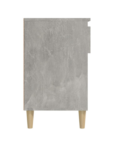 Scarpiera Grigio Cemento 102x36x60 cm in Legno Multistrato