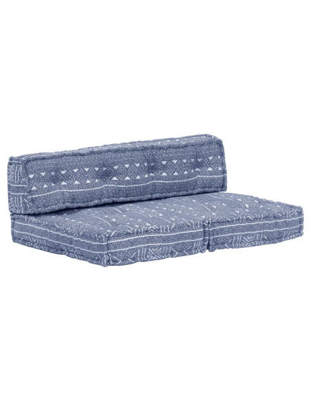 Pouf Indaco in Tessuto