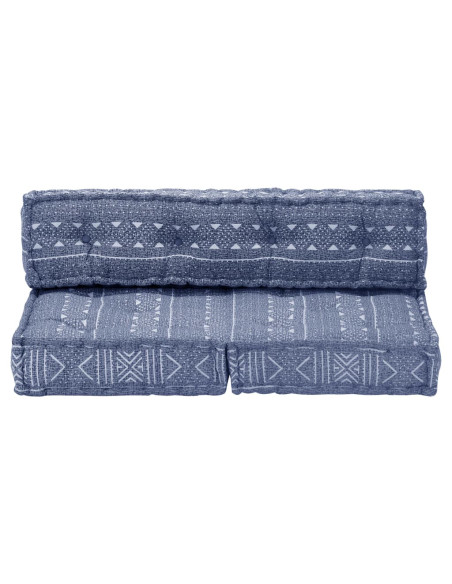 Pouf Indaco in Tessuto