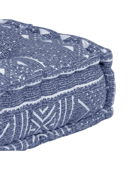 Pouf Indaco in Tessuto