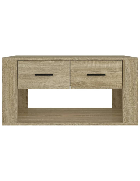 Tavolino da Salotto Rovere Sonoma 80x50x40 cm Legno Multistrato