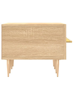 Mobile Porta TV Rovere Sonoma 150x36x30 cm in Legno Multistrato