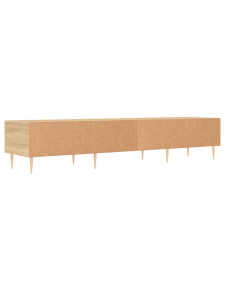 Mobile Porta TV Rovere Sonoma 150x36x30 cm in Legno Multistrato