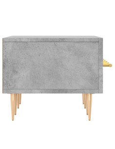 Mobile Porta TV Grigio Cemento 150x36x30 cm Legno Multistrato