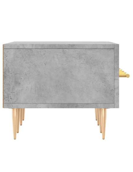 Mobile Porta TV Grigio Cemento 150x36x30 cm Legno Multistrato