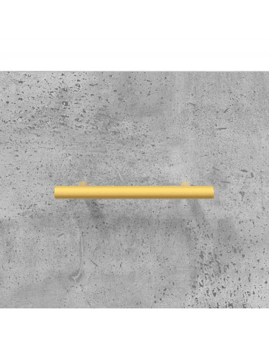 Mobile Porta TV Grigio Cemento 150x36x30 cm Legno Multistrato