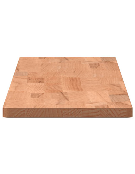 Mensola a Parete 100x20x1,5 cm in Legno Massello di Faggio