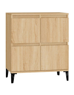 Credenza Rovere Sonoma 60x35x70 cm in Legno Multistrato
