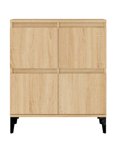 Credenze 2pz Rovere Sonoma 60x35x70 cm in Legno Multistrato