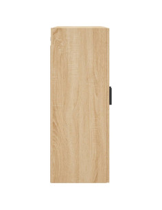 Mobili a Parete 2 pz Rovere Sonoma 69,5x34x90 cm
