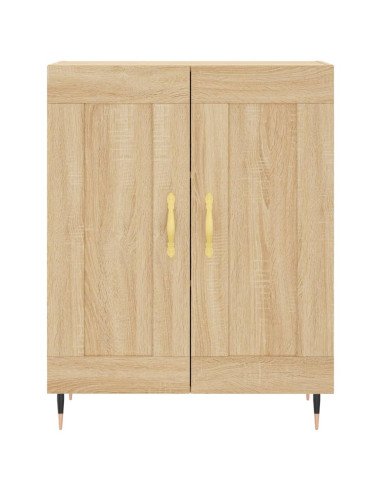 Credenza Rovere Sonoma 69,5x34x180 cm in Legno Multistrato