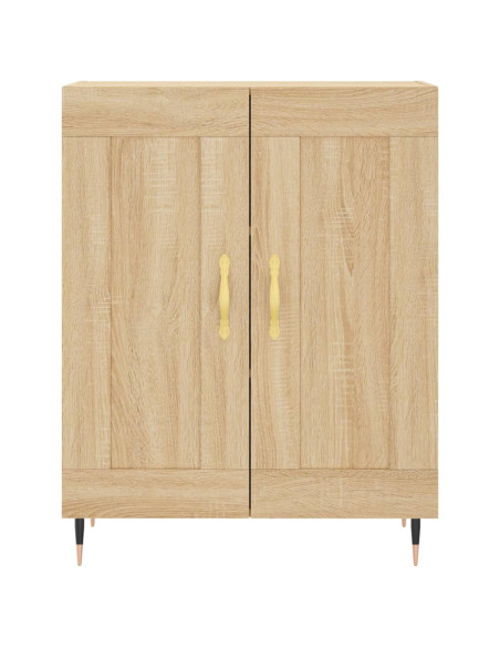 Credenza Rovere Sonoma 69,5x34x180 cm in Legno Multistrato