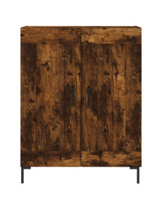 Credenza Rovere Fumo  69,5x34x180 cm in Legno Multistrato 2