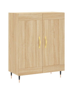 Credenza Rovere Sonoma 69,5x34x180 cm in Legno Multistrato