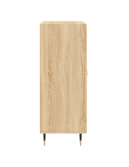 Credenza Rovere Sonoma 69,5x34x90 cm in Legno Multistrato
